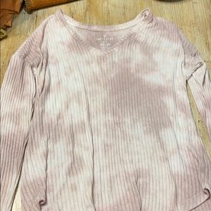 american eagle tie dye top